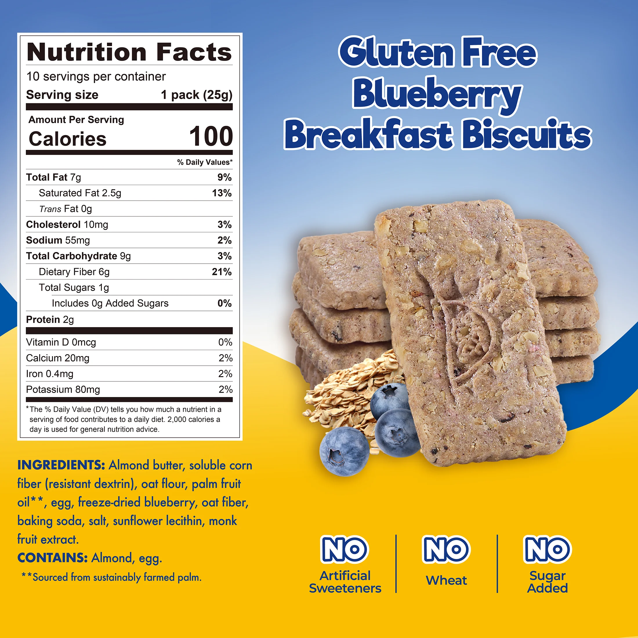 Blueberry Breakfast Cookies - Image 2
