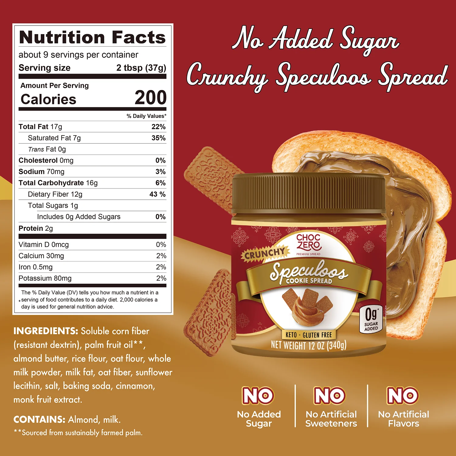 Crunchy Speculoos Cookie Butter - Image 2