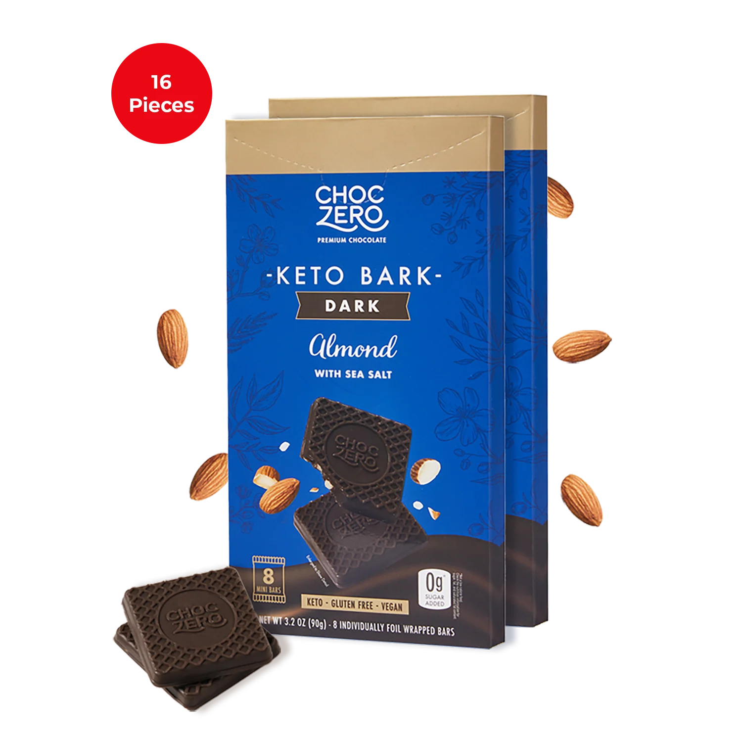 Dark Chocolate Almond Keto Bark - Image 4