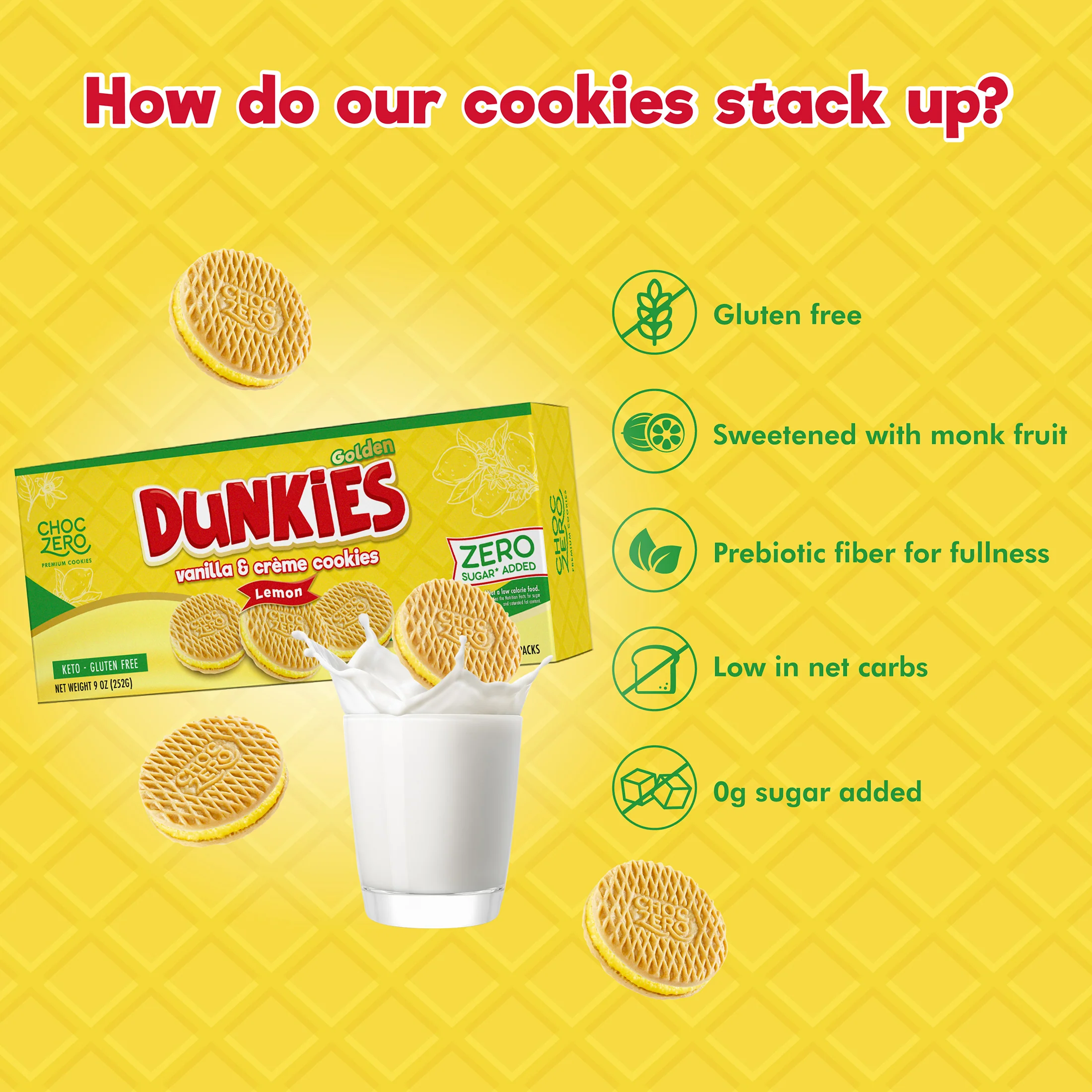 Dunkies Lemon Sandwich Cookies - Image 5