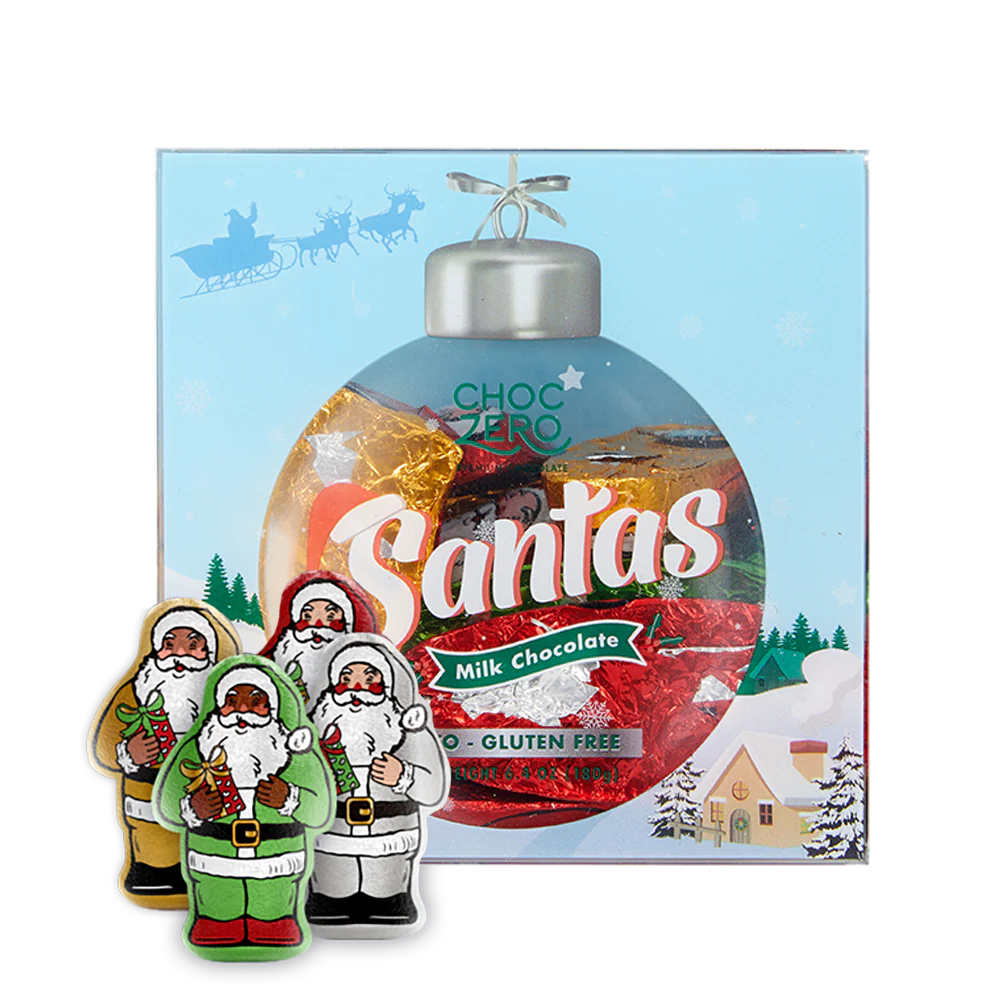 Milk Chocolate Santas
