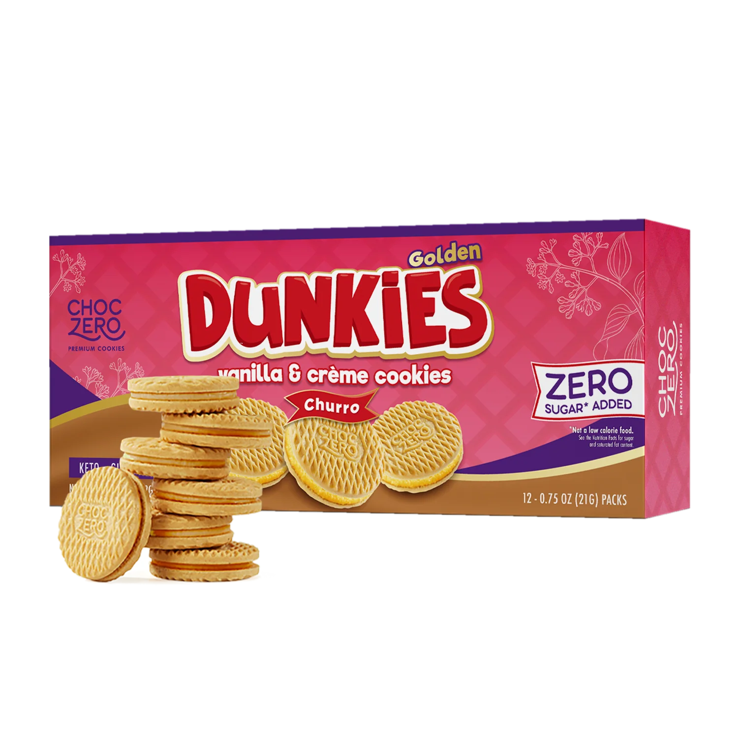 Dunkies Churro Sandwich Cookies