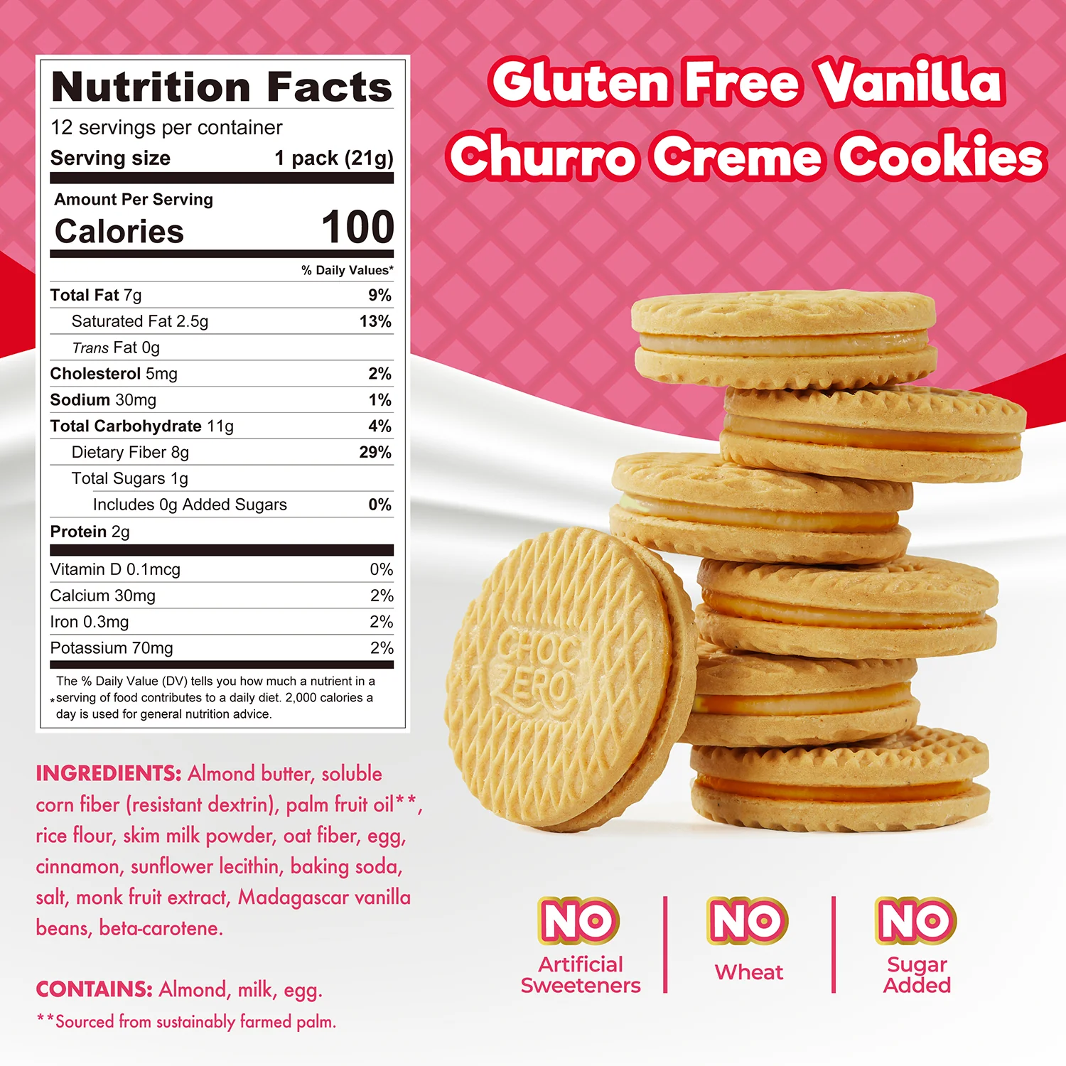 Dunkies Churro Sandwich Cookies - Image 2
