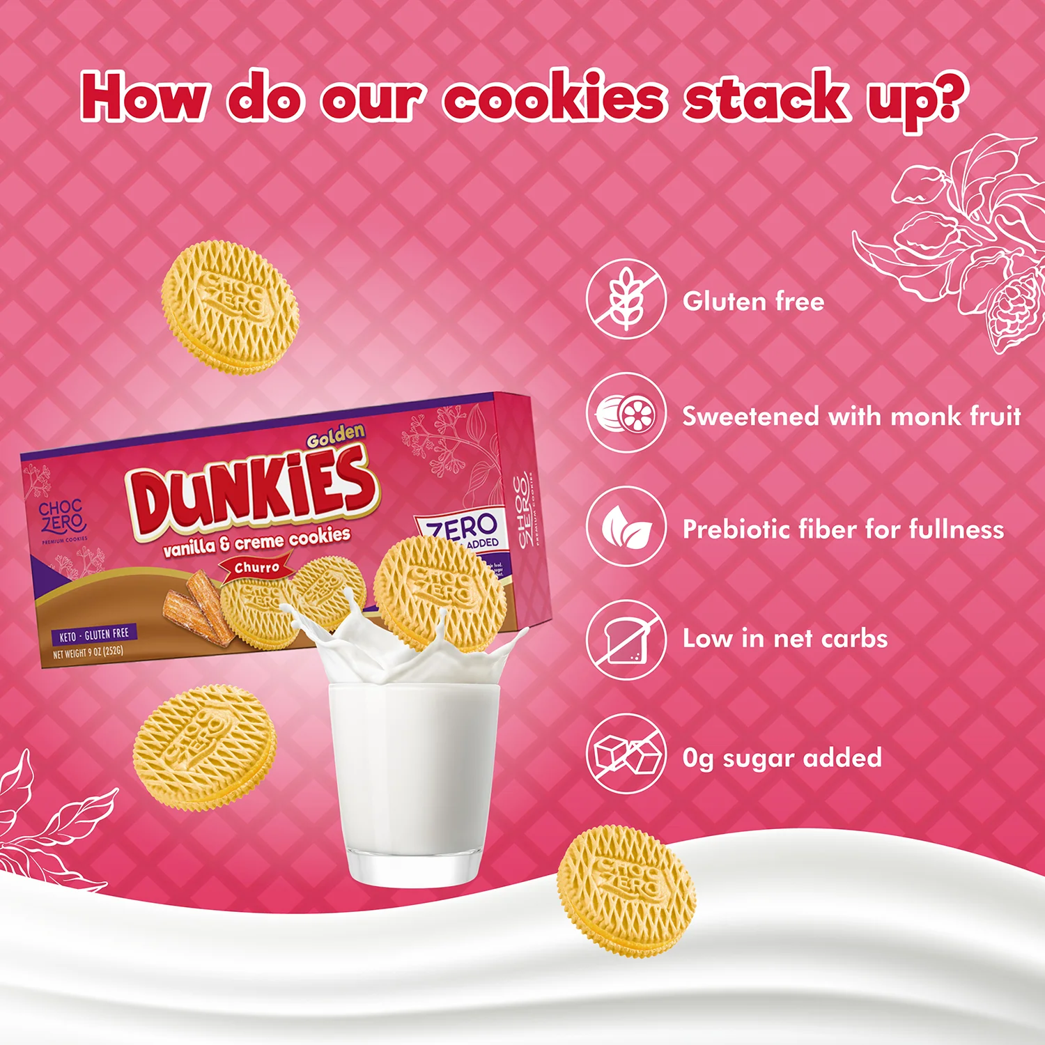 Dunkies Churro Sandwich Cookies - Image 6