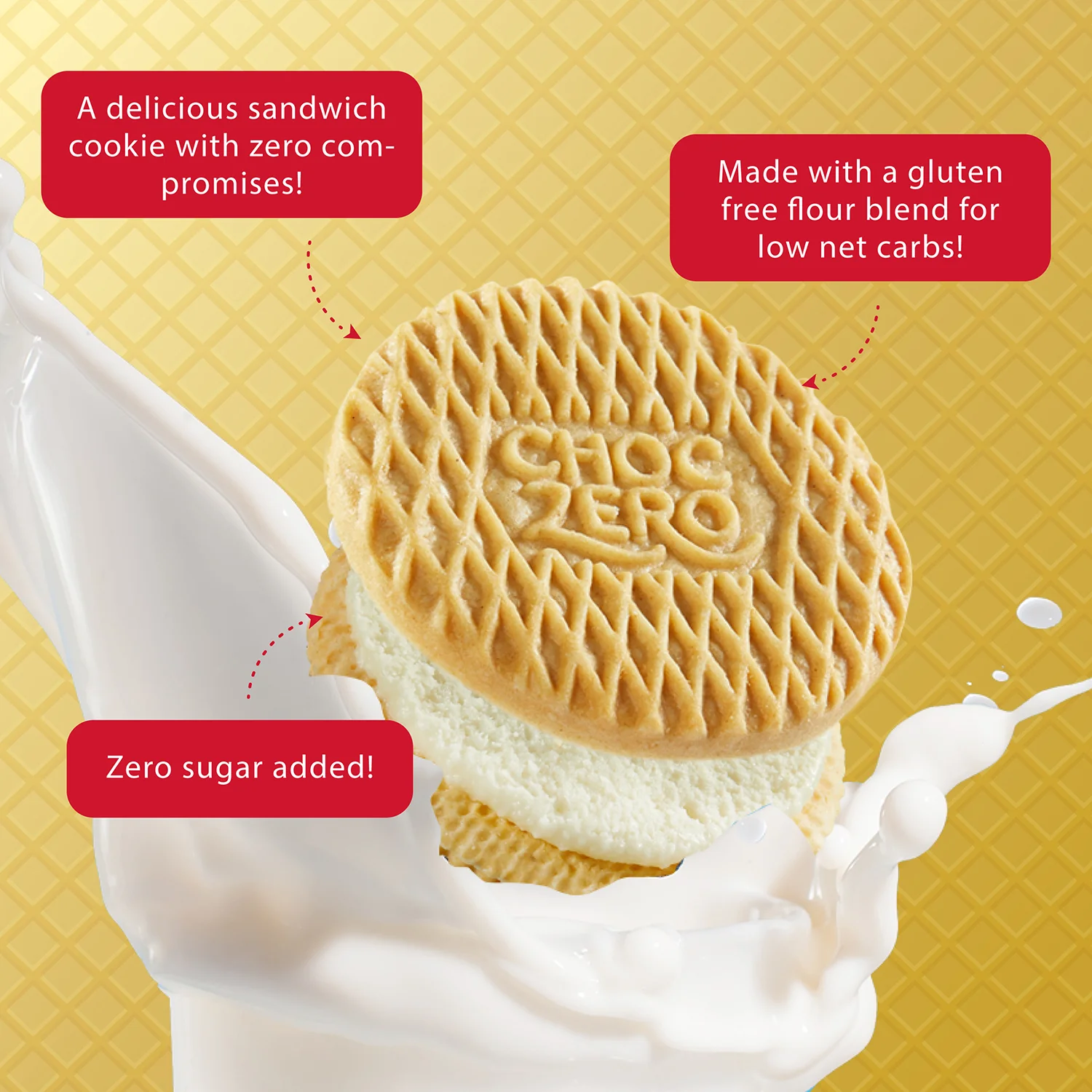 Dunkies Vanilla Sandwich Cookies - Image 4