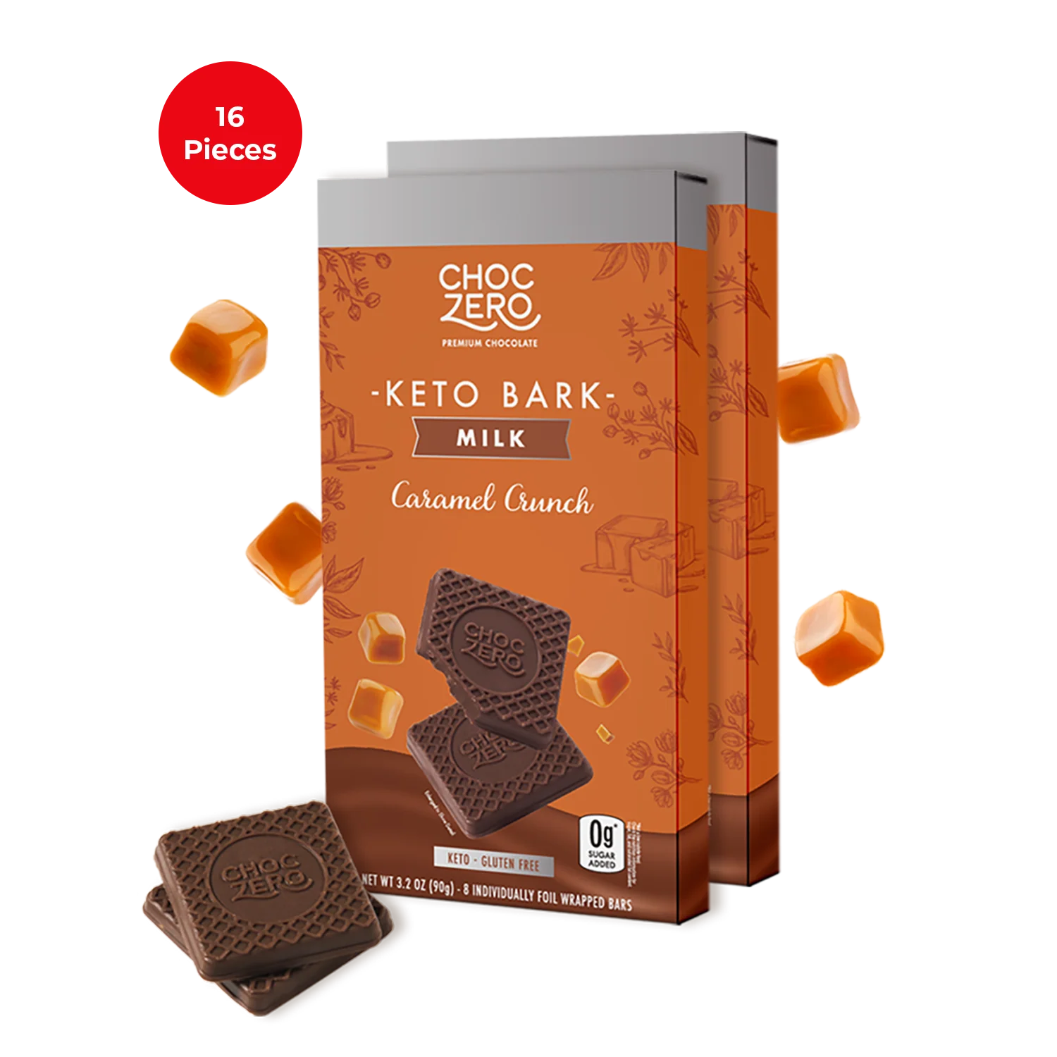 Milk Chocolate Caramel Candy Keto Bark - Image 2