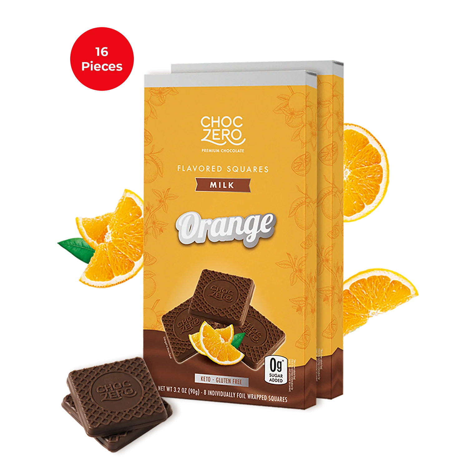 Milk Chocolate Orange Squares - Image 2