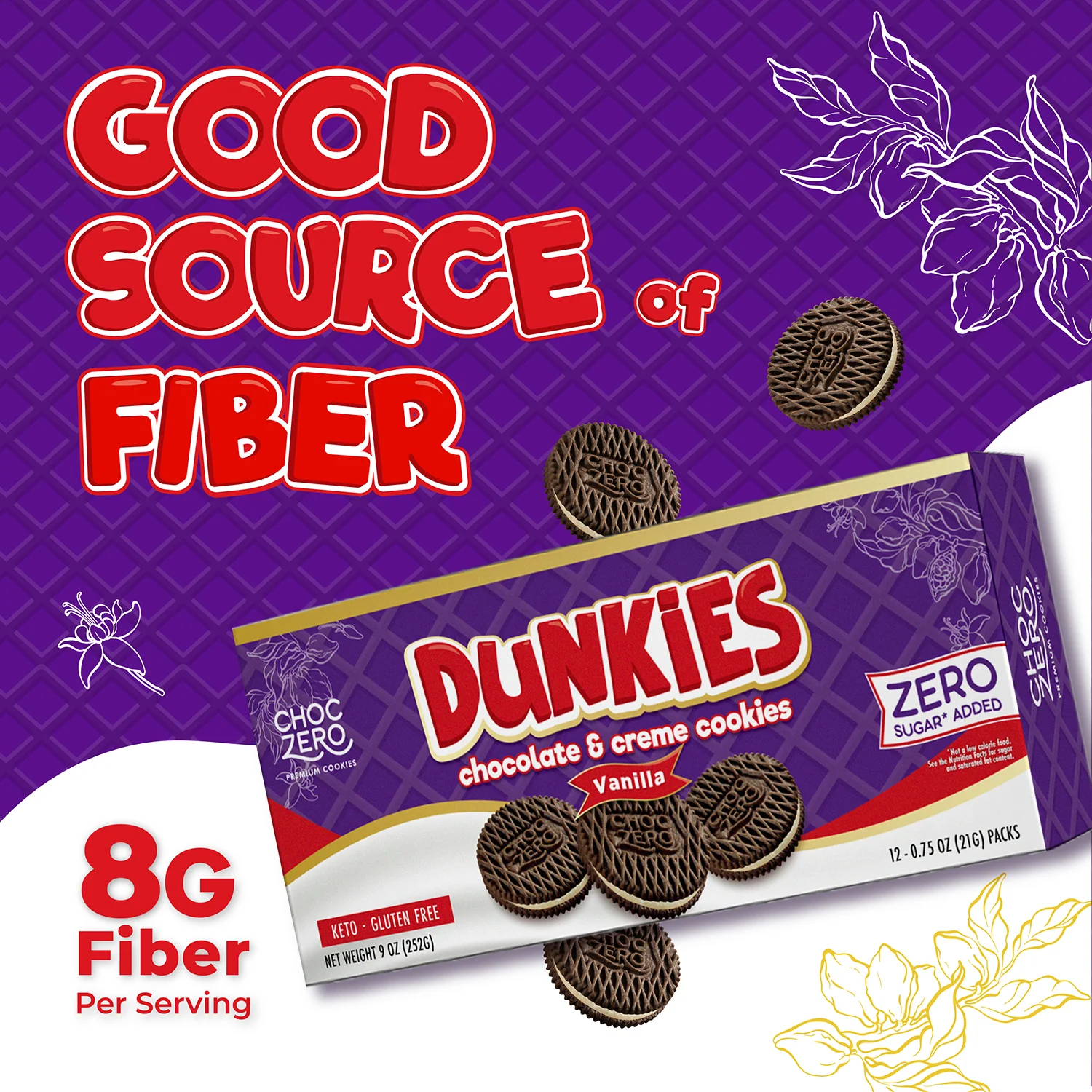 Dunkies Chocolate Sandwich Cookies - Image 5