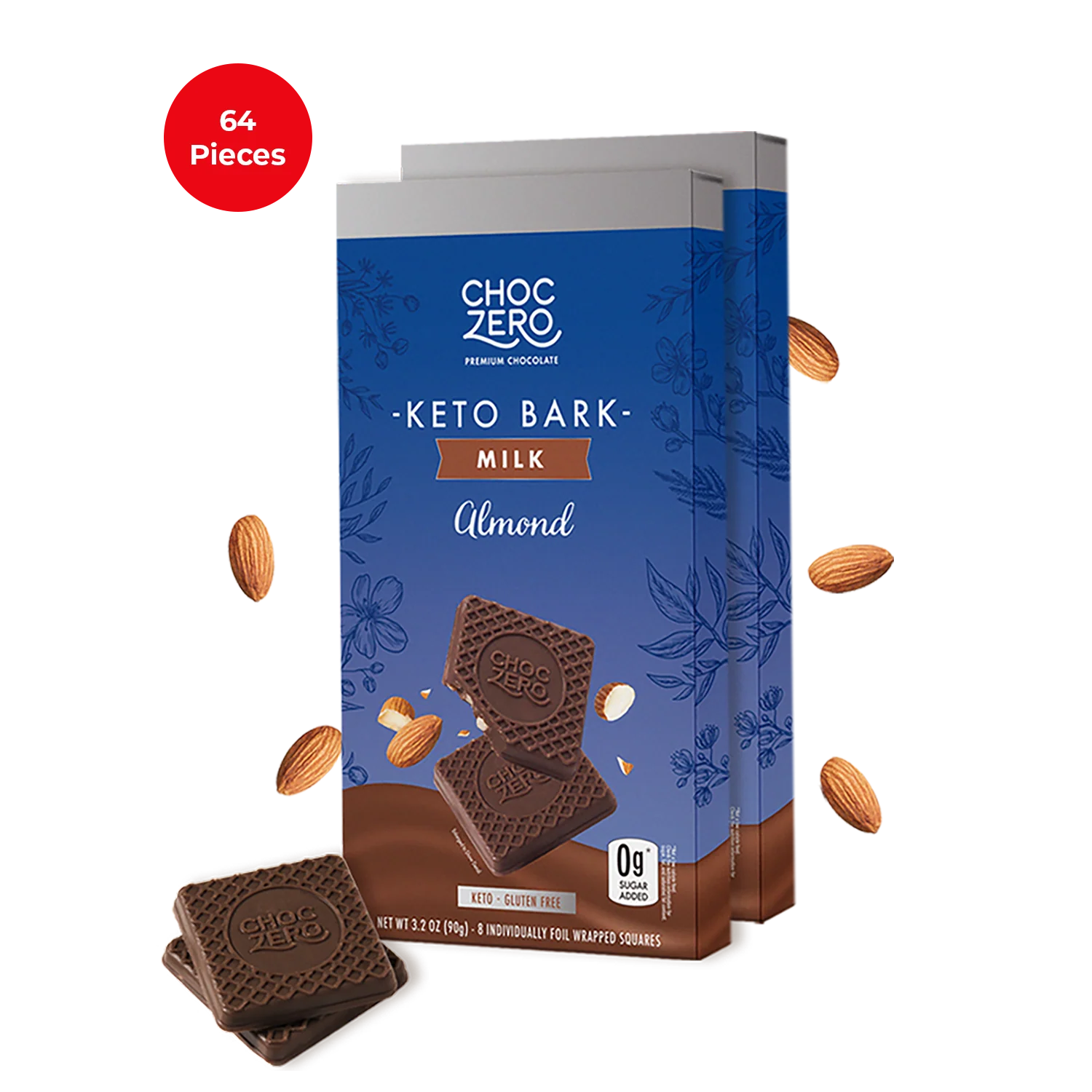 Milk Chocolate Almond Keto Bark - Image 3