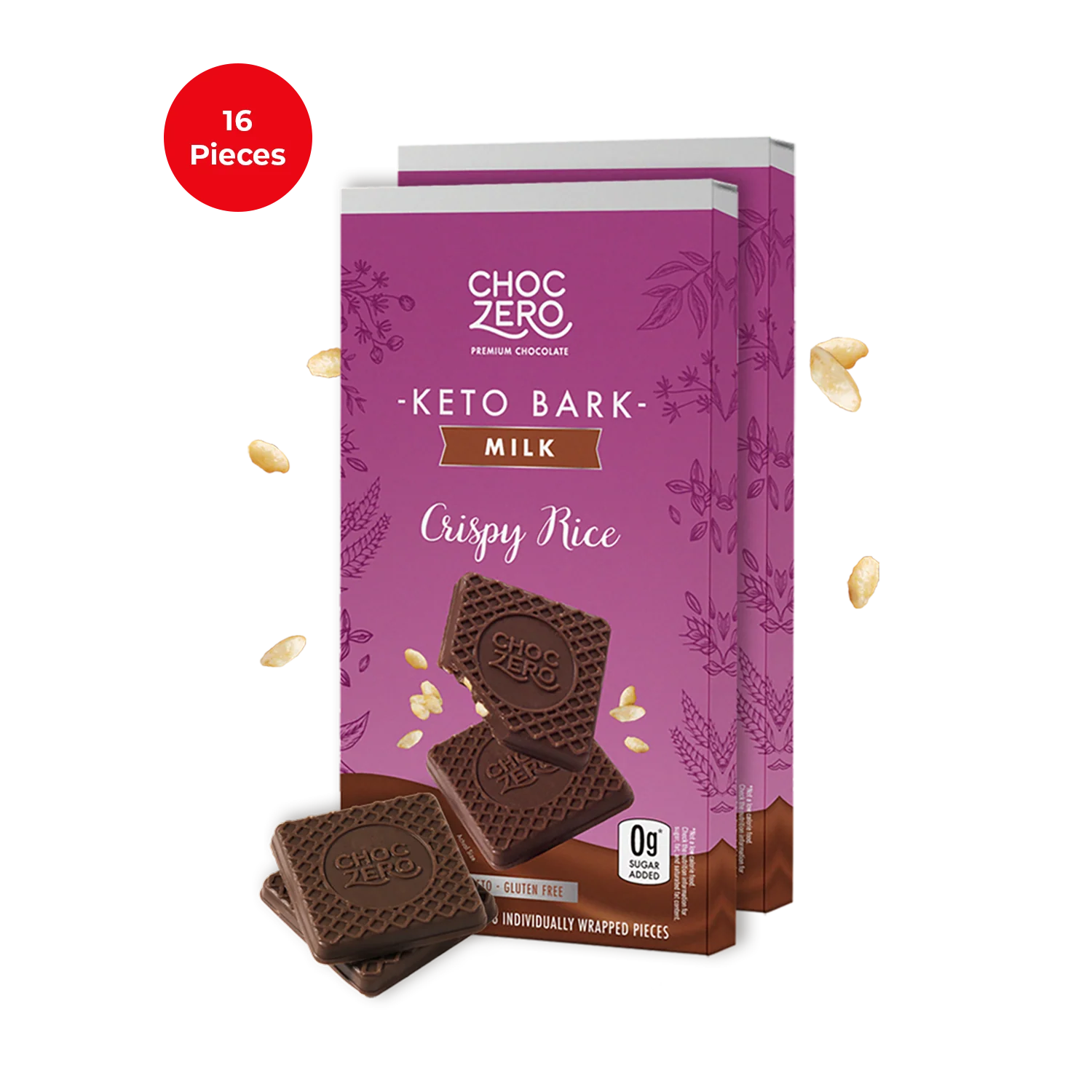 Milk Chocolate Crispy Rice Keto Bark - Image 4