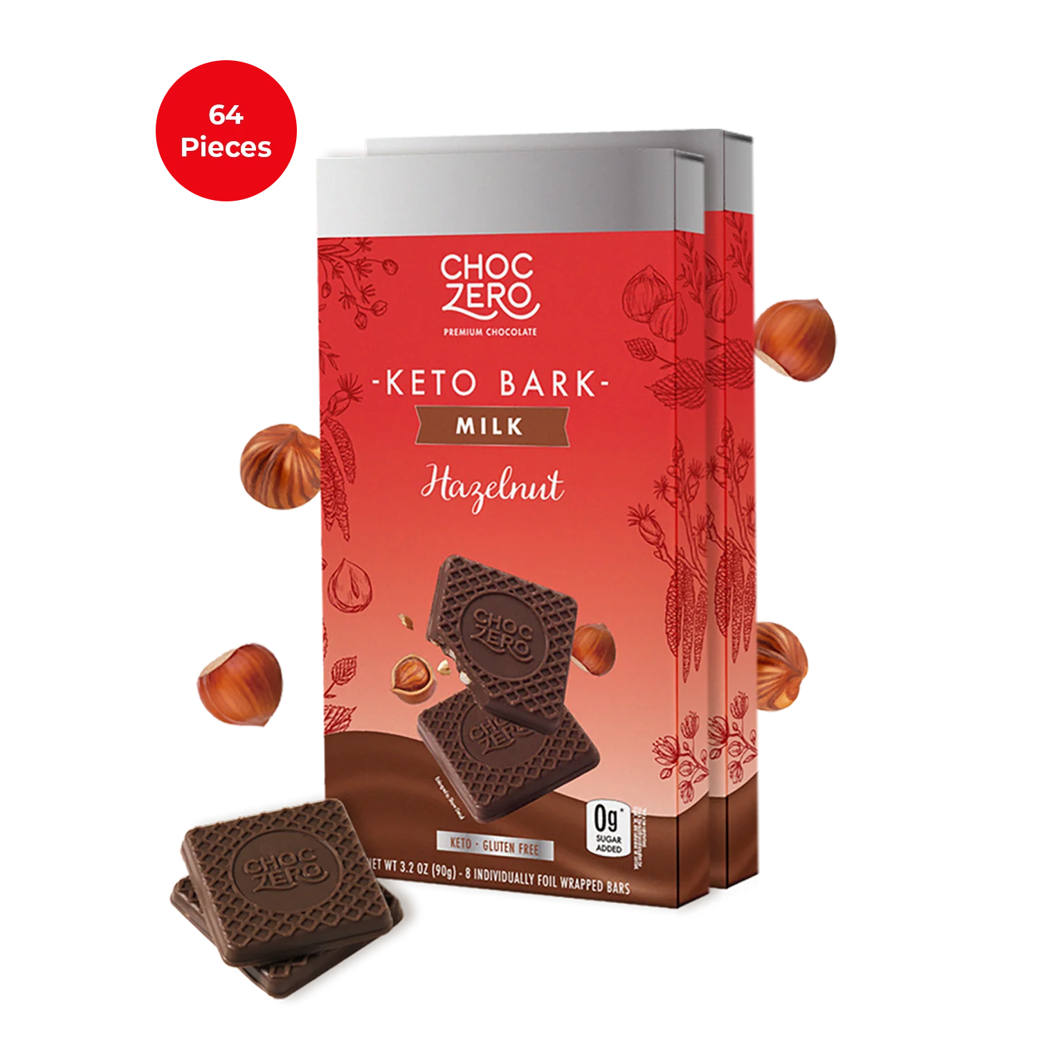 Milk Chocolate Hazelnut Keto Bark - Image 3