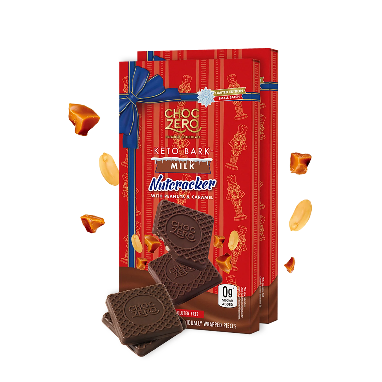 Milk Chocolate Nutcracker Keto Bark