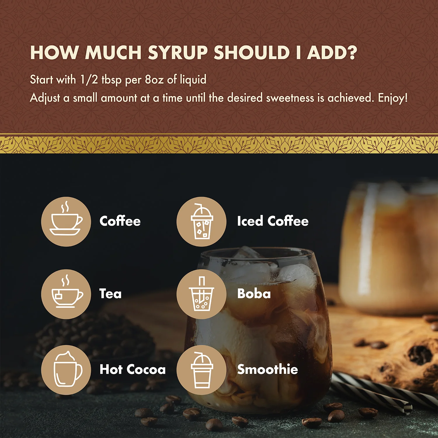 Sugar Free Irish Cream Coffee Syrup - Image 4