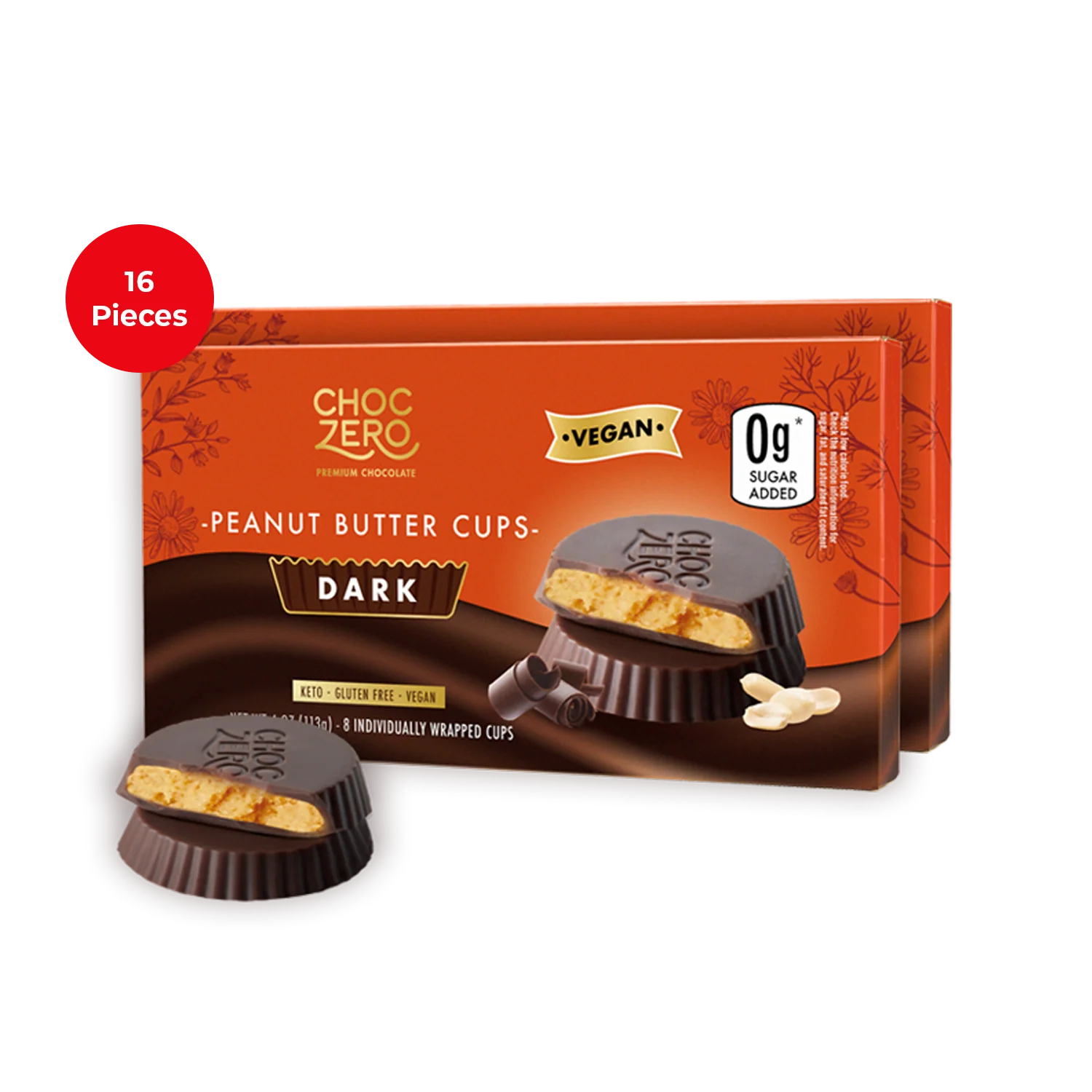 Dark Chocolate Vegan Peanut Butter Cups - Image 5