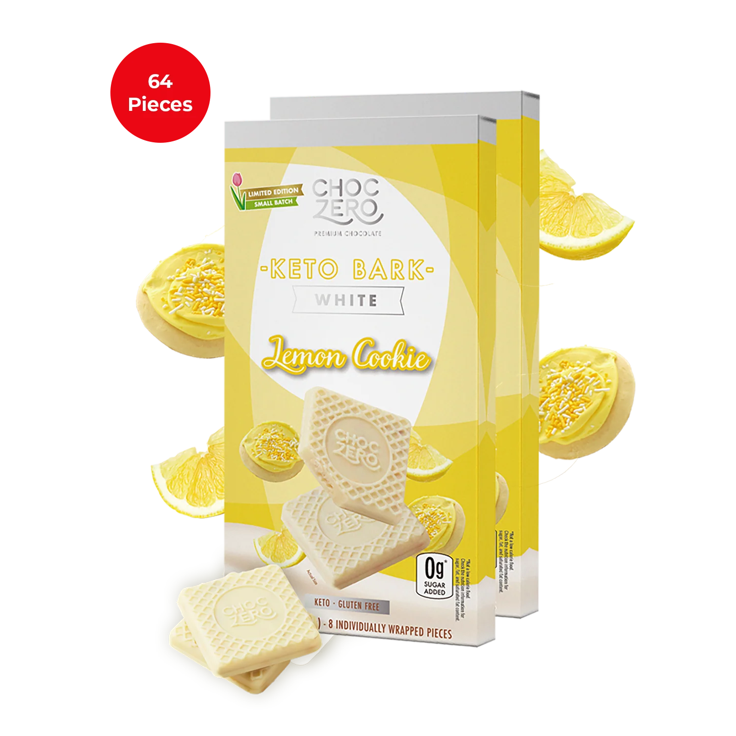 White Chocolate Lemon Cookie Keto Bark - Image 3
