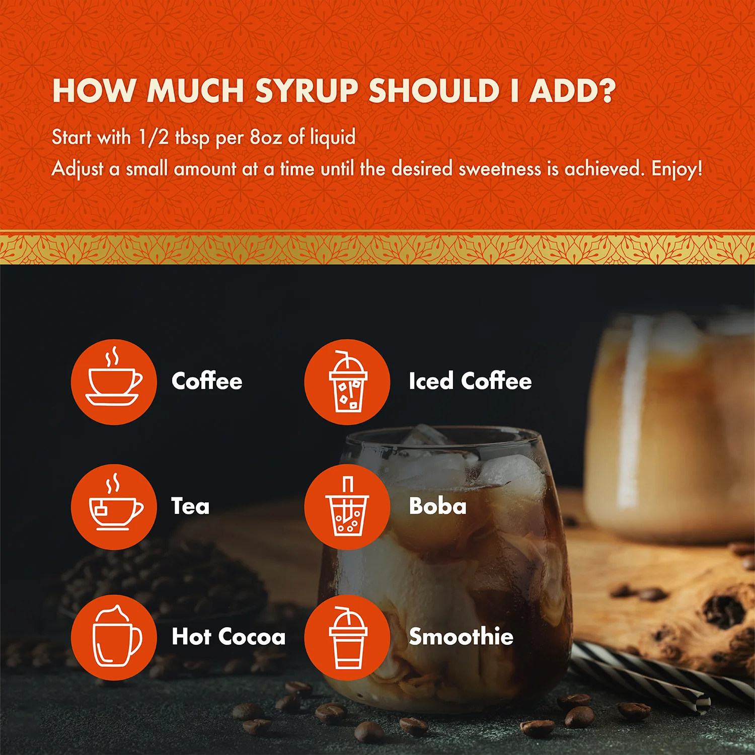 Sugar Free Salted Caramel Coffee Syrup - Image 4