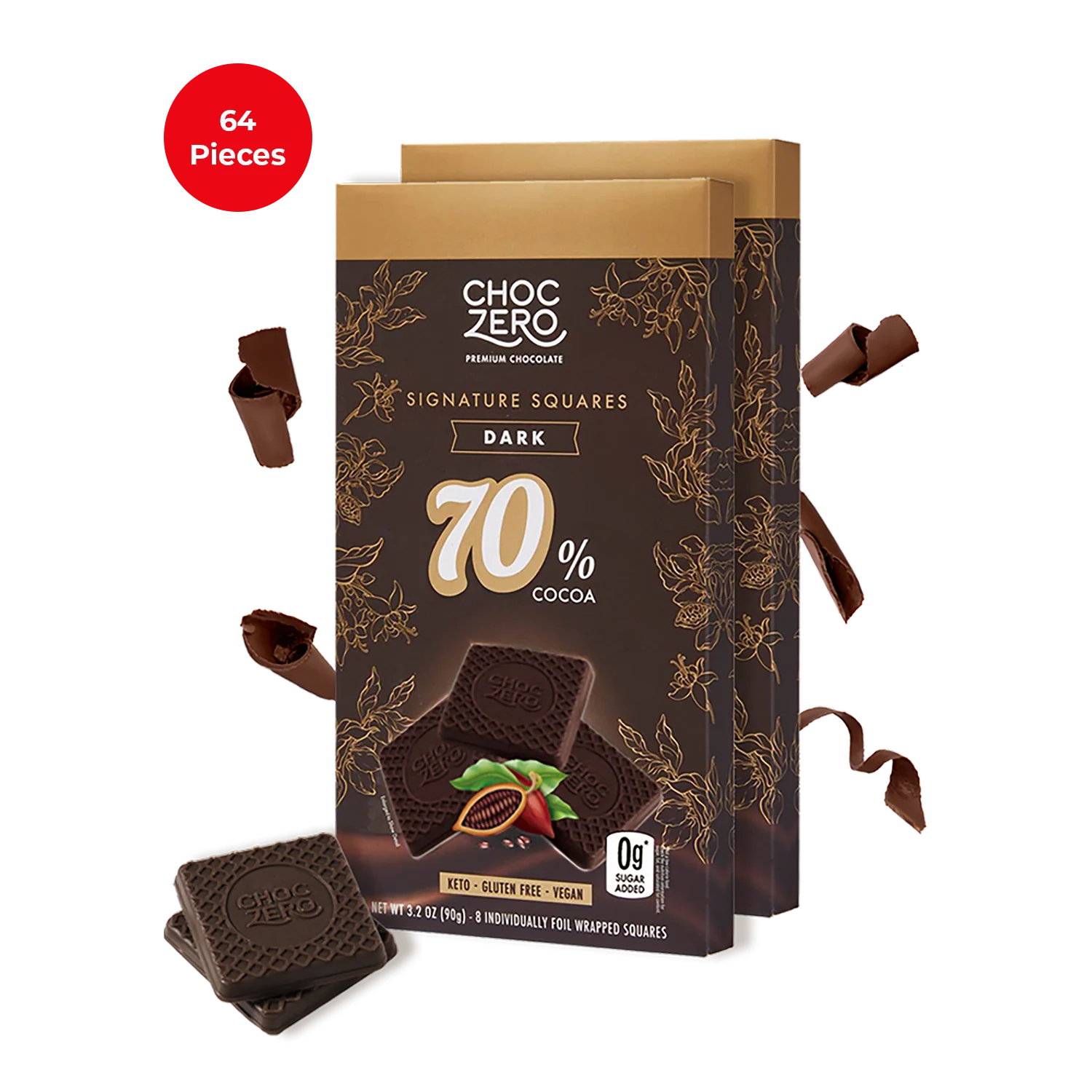 70% Dark Chocolate Squares - Image 5