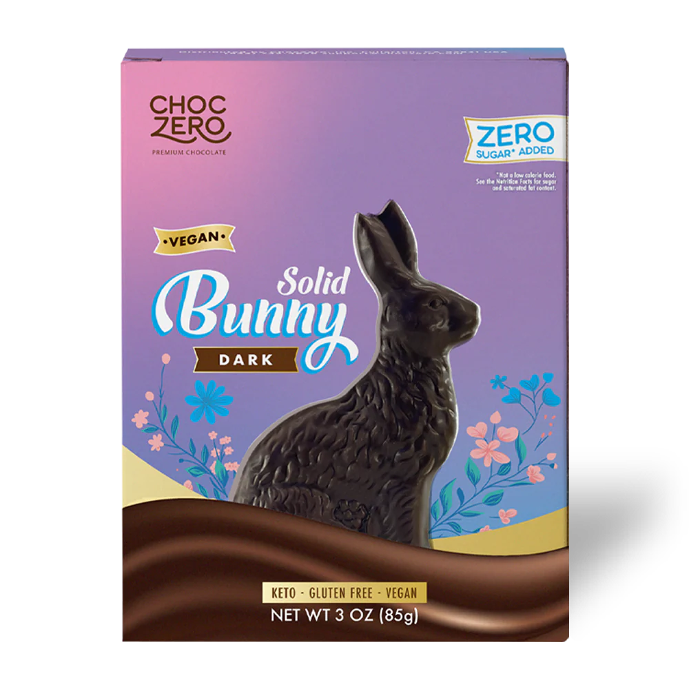 Dark Chocolate Vegan Easter Bunny